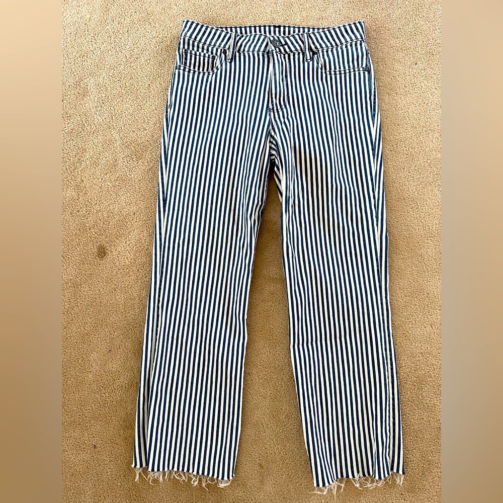 Kelsey high rise ankle flare jeans